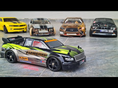 Видео: БЮДЖЕТКИ ... ДРИФТ за 4000 р. ... RC Drift 4x4