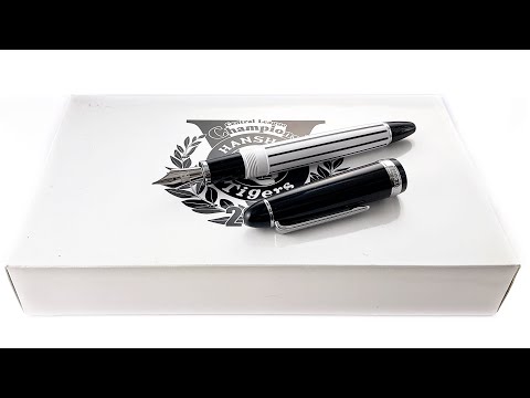 Видео: Обзор перьевой ручки Sailor, LE 2003, “Hanshin Tigers”