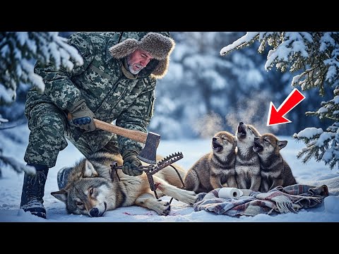 Видео: Он вытащил раненую волчицу из ловушки — и не знал, как это изменит его жизнь