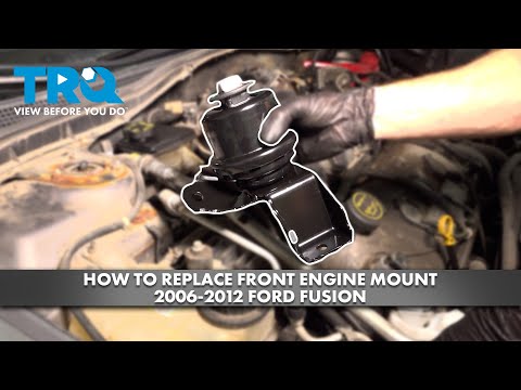 Видео: Как заменить переднюю опору двигателя Ford Fusion 2006-2012