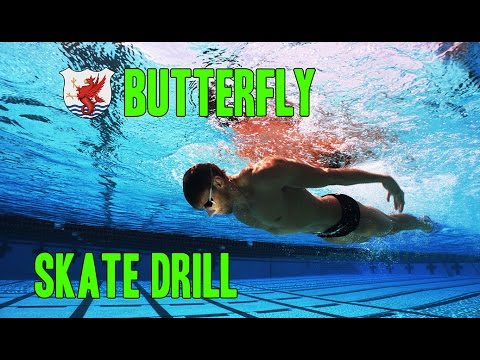 Видео: Swimisodes — улучшение техники баттерфляя — тренировка конькового хода
