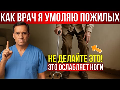 Видео: Не делайте этого! 6 привычек, которые разрушают мышцы и делают ноги слабыми