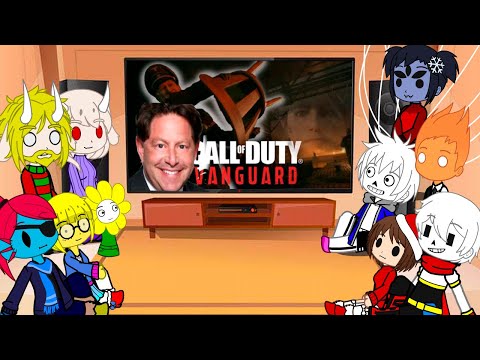 Видео: Реакция UNDERTALE на БУЛДЖАТЬ | "СЮЖЕТ И МУЛЬТИПЛЕЕР" Call of Duty: Vanguard