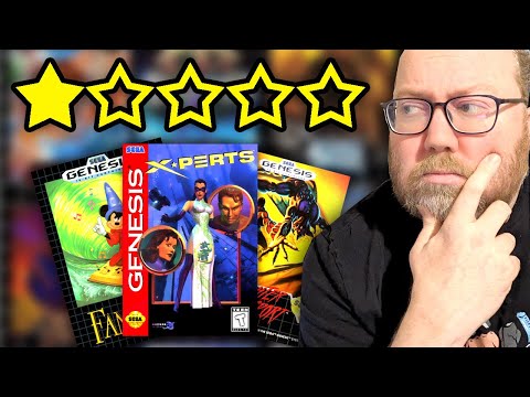 Видео: Давайте рассмотрим каждую игру Genesis с 1 звездой