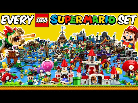 Видео: Я собрал КАЖДЫЙ набор LEGO Super Mario, который когда-либо создавался...