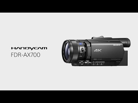 Видео: Sony FDR-AX700 Полный тест камеры.