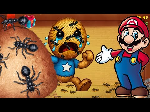 Видео: Марио против Бадди против ужасного муравейника | Kick The Buddy