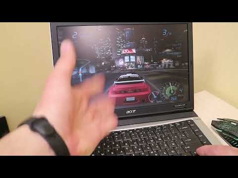 Видео: Ноутбук Acer TravelMate 3220 произведённый в 2005 г., как себя чувствует  и на что способен сейчас.