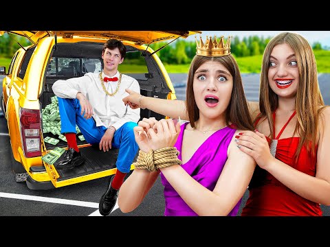 Видео: Королеву Школы похитили Миллионеры!