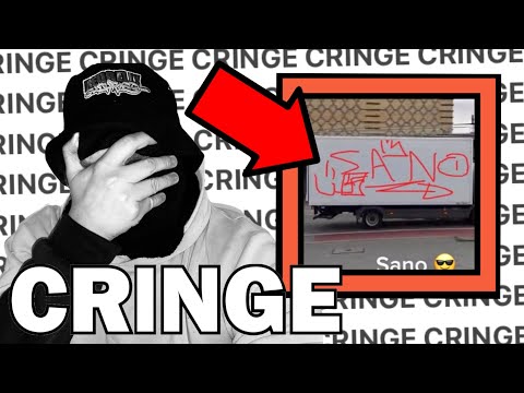 Видео: Реакция на граффити Cringe 10