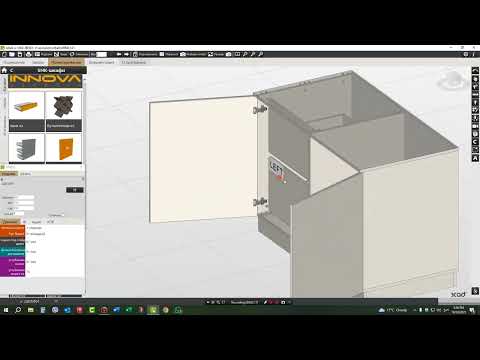 Видео: Фальш боковая панель для ящика