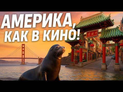 Видео: Сан-Франциско: Пирс 39, Чайна-таун, Морские львы и Алькатрас (Часть 5)