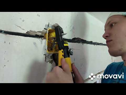 Видео: Обзор. Гидравлические клещи для обжима проводов YQK-70