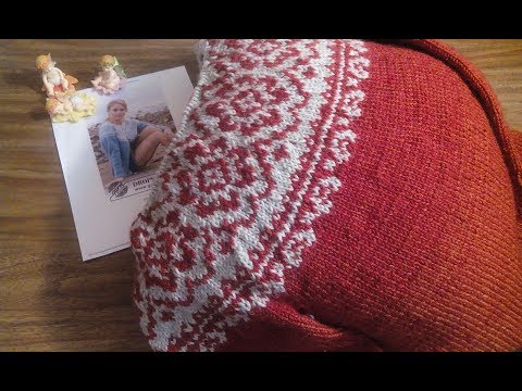 Видео: Кардиган "Лопапейса Periwinkle" Урок 8