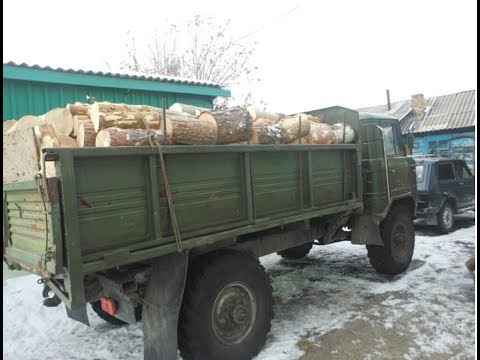 Видео: Заготовка дров как доход от первого лица. Денег нет, но вы пилите