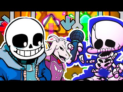 Видео: АНДЕРТЕЙЛ FNF - ЛУЧШИЙ МОД ? МЕГА САНС ! - Friday Night Funkin' Undertale Vs Sans, Asriel & Flowey