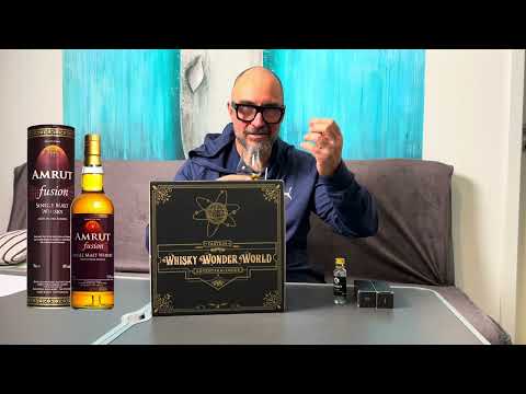 Видео: Окно 2. Рождественский календарь 2023 - Amrut Fusion индийский односолодовый виски 50%