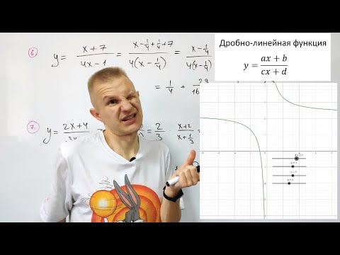 Видео: НЕСТАНДАРТНАЯ ГИПЕРБОЛА или дробно-линейная функция
