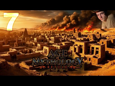 Видео: 7. Снова разбойники. Кампания: Падение трезубца. Age of Mythology: Retold. Невозможная сложность.