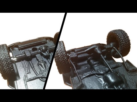 Видео: как сделать рабочую подвеску на модель