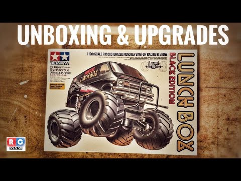 Видео: Tamiya Lunchbox Black Edition — распаковка и обновления