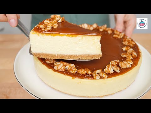 Видео: Чизкейк с карамелью! Кремовая текстура, невероятный вкус, а готовится проще простого!