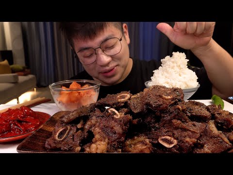 Видео: SUB_Ла- ребра очень зависимы от мокбан Вкусная еда Легендарная еда