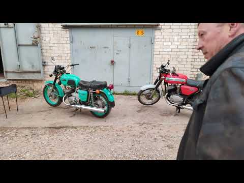 Видео: Сравнение Иж юпитер 4 и Ява 634