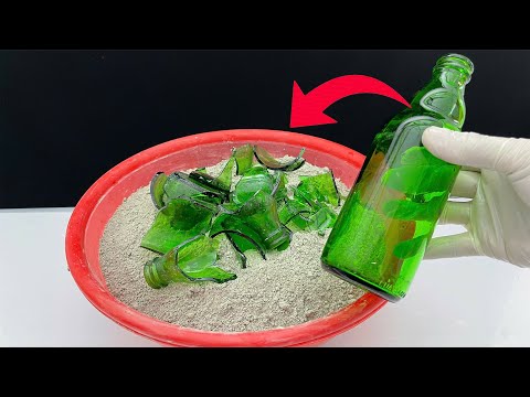 Видео: Смешивание цемента со стеклом — секрет на миллион долларов, о котором мало кто знает