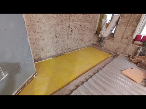 Видео: Три стяжки по железным балкам, по профлисту в старом фонде. Февраль 2025. 9657686468