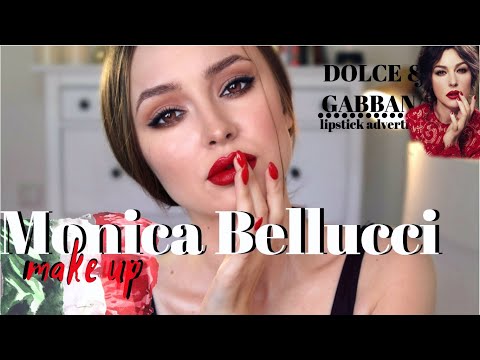 Видео: Макияж Моники Беллуччи  |  макияж Моники в рекламе Dolce & Gabbana