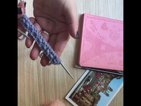 Видео: Подготовка к холодному сезону, готовлюсь к вязанию шапок, снудов, шарфов. Узор для снуда/ узор соты