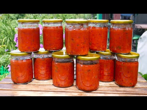 Видео: И мясо не нужно! Заготовка фасоли в томатном соусе