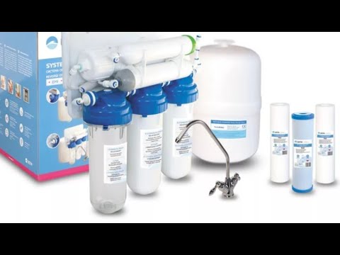 Видео: Меняем картриджи в фильтре для питьевой воды с обратным осмосом. Прошло 5 лет.
