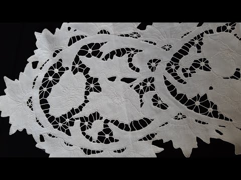 Видео: Вышивка ришелье. Моя коллекция старинных работ.