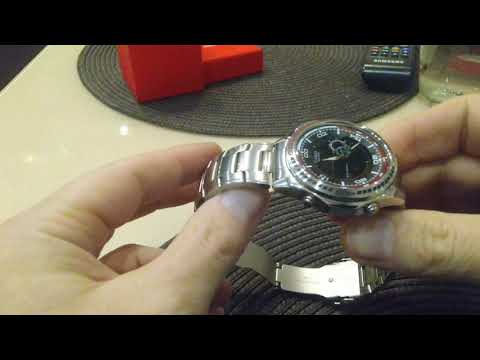 Видео: Мужские наручные часы Casio Edifice EFA-121 Видео Обзор