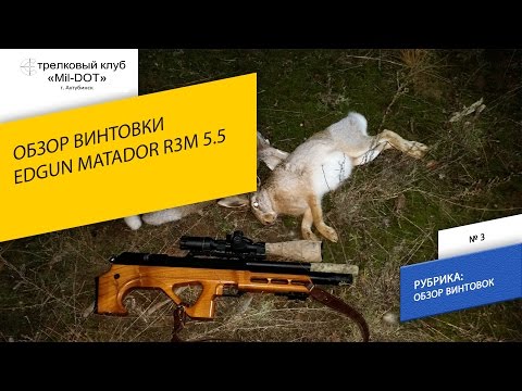 Видео: Обзор EDgun Matador R3M 1 часть