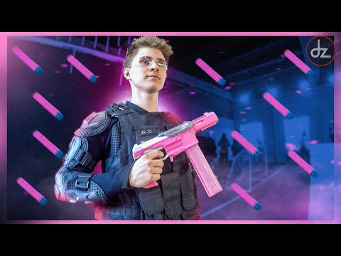 Видео: БЕШАННЫЙ НЁРФИНГ! // Nerf battle // Дизмон