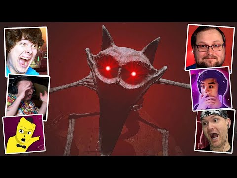 Видео: Реакция Летсплейщиков на Кошмарного Кэтнэпа в Poppy Playtime Chapter 3