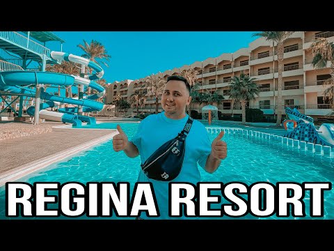 Видео: REGINA RESORT & AQUA PARK 4* (ТЕРРИТОРИЯ, ПЛЯЖ) | ХУРГАДА, ЕГИПЕТ 2021
