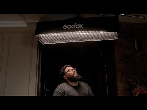 Видео: СВЕТ В СТУДИЮ!!! GODOX Knowled at200bi