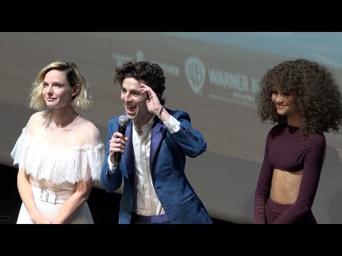 Видео: Dune - Chalamet, Zendaya, Ferguson, Villeneuve - Paris premiere 砂丘 Дюна 沙丘 (Le Grand Rex 6/9/2021)