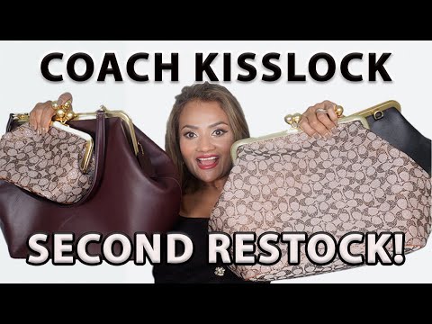 Видео: Сумка Coach Kisslock Frame снова в моде! Потрясающее возвращение к гламурным временам Голливуда |...