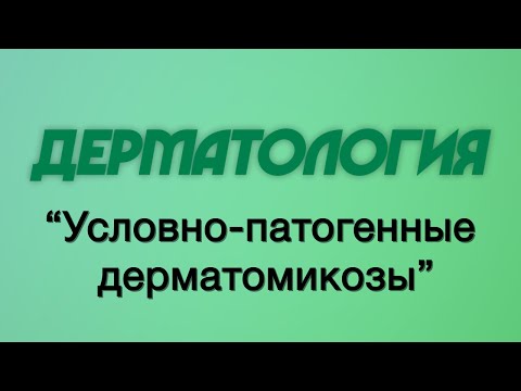 Видео: Дерматология №7 "Условно-патогенные дерматомикозы"