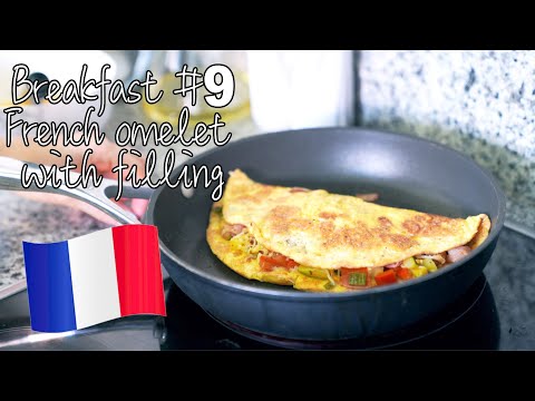 Видео: ASMR готовка #9 | ФРАНЦУЗСКИЙ ОМЛЕТ С НАЧИНКОЙ | РЕЦЕПТ,  ГОТОВКА | ЗАВТРАК НА ТРОИХ