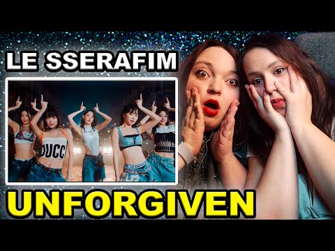 Видео: РЕАКЦИЯ на LE SSERAFIM - UNFORGIVEN
