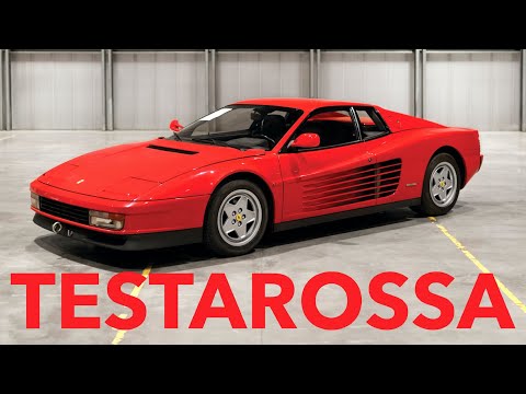 Видео: FERRARI TESTAROSSA. СТИЛЬ ВСЕМУ ГОЛОВА
