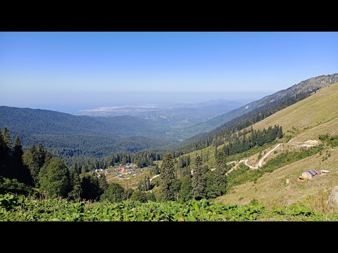 Видео: Абхазия. Перевал Кушонский. Урочище Гизла.
