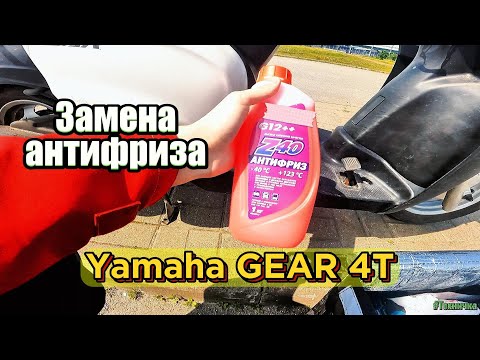 Видео: Замена антифриза на Yamaha Gear 4t #yamaha #yamahagear #gear
