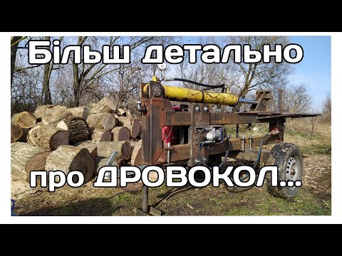 Видео: Дровокол гідравлічний// огляд//